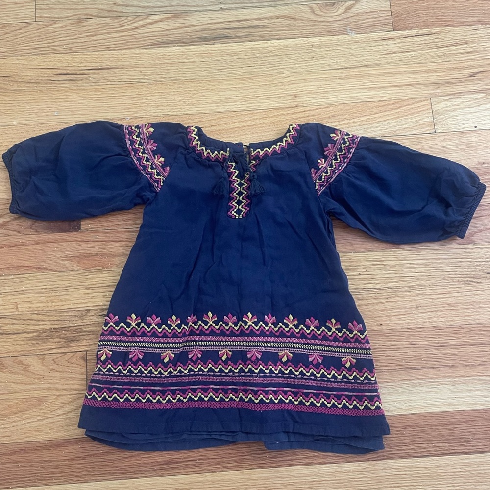 Peek embroidered dress 3T